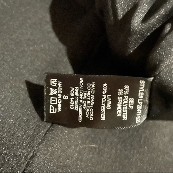 Lush Black Shorts size small - Picture 3 of 4